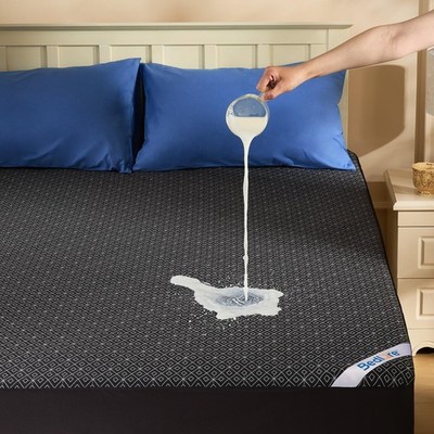 BEDLORE California King Mattress Protector, King, Dark Grey