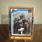 2024 Panini Clearly Donruss - Rated Rookie Caleb Williams #51 Orange /199 (RC)