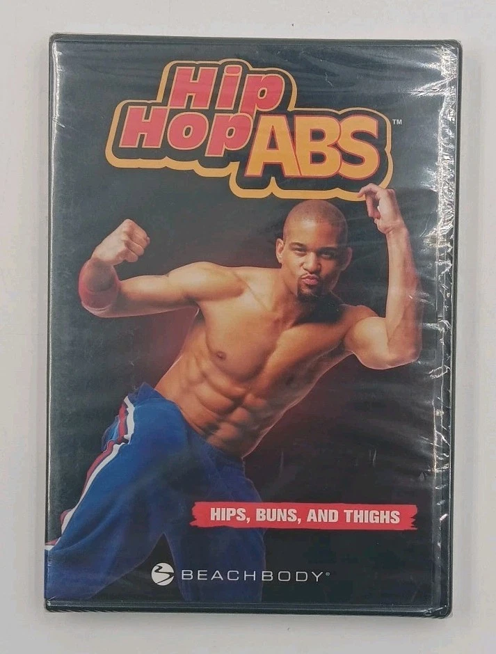 4 Hip Hop Abs DVD Workout Exercise Shaun T Cardio Hips Buns Thighs NEW - Image 4 of 4