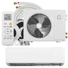 12000 BTU Ultra-Quiet Ductless Mini Split Air Conditioner/Heat Pump 19 SEER 115V