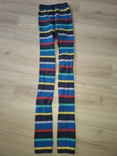 TCM TCHIBO STRICKLEGGINGS LEGGINGS BUNT GESTREIFT MÄDCHEN 146 152 STRUMPFHOSE