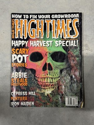 High Times Magazine October 2000   Happy Harvest Special, Scary Pot Stories,