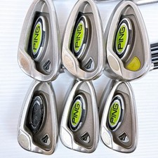 Juego de plancha PING RAPTURE J 6 piezas 7-PW, AW, SW PING TFC 570I Flex R punto naranja