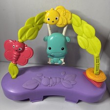 Fisher Price PINK PETALS Jumperoo Replacement Parts SWING w/Butterfly, Bee Hippo