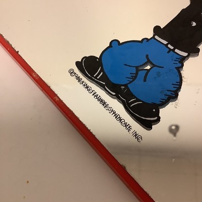 POPEYE ミラー ビンテージ Vintage Popeye Mirror 1980 King Features Syndicate ~10