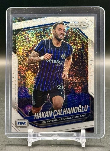 2025-26 Panini Prizm FIFA White Sparkle- Hakan Calhanoglu #52 SSP Turkey Türkiye