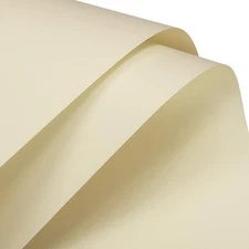 20 PCS Pearlescent Film Flower Wrapping Paper Smoky White 22.8x22.8 inch