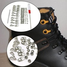 Shoe Lace Hooks Repair Buckles DIY Boot Hooks Lace Fittings for Outdoor