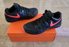 NIKE FEDERER ZOOM Vapor 9.5 TOUR Black HYPER PUNCH/US Mens USE SIZE 9 RARE