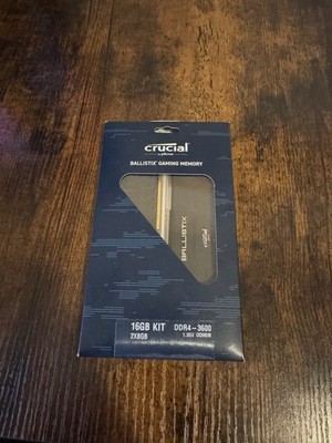 Crucial Ballistix 16GB (2x8GB) DDR4-3600 C16 UDIMM RAM BL2K8G36C16U4B