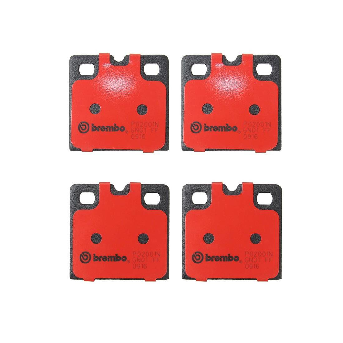 Brembo for 2014-2015 Audi R8 Rear Ceramic Brake Pads