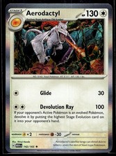 Aerodactyl 142/165 Rare 151 Pokemon Holo Lightly Played