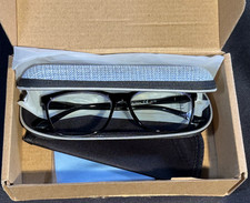 Multifocal Progressive Reading Glasses 2.75 No Line Unisex Reader Hard Case