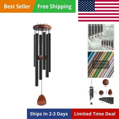 Large Aluminium Wind Chimes 37'' to Create a Zen Atmosphere Suitable for Outdo...