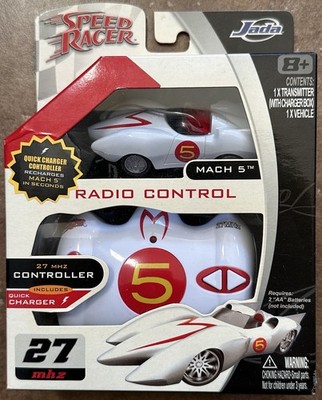 Speed Racer 1:64 MACH 5 Car RC Radio Control Car 27mhz Jada 2007 New In Package