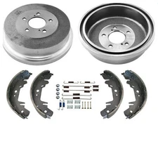 Drums Brake Shoes Springs Fits Dodge Grand Caravan 1996-2000 W/ 15 Inch Rim