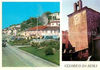 Beira Baixa Aspecto da Vila e Torre do Relogio