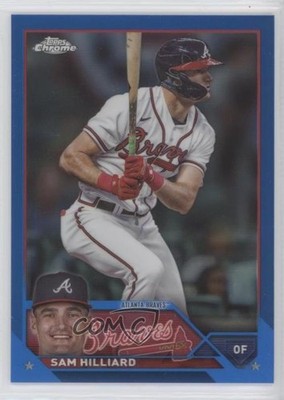 2023 Topps Chrome Update Blue Refractor 135/150 Sam Hilliard #USC140 14dq