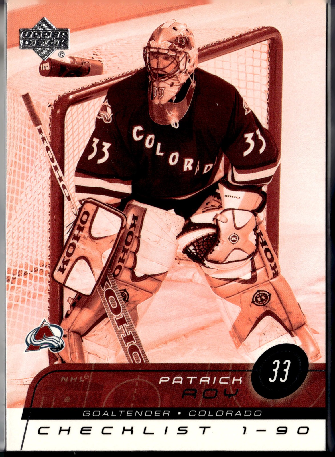 2002-03 Upper Deck #179 Patrick Roy