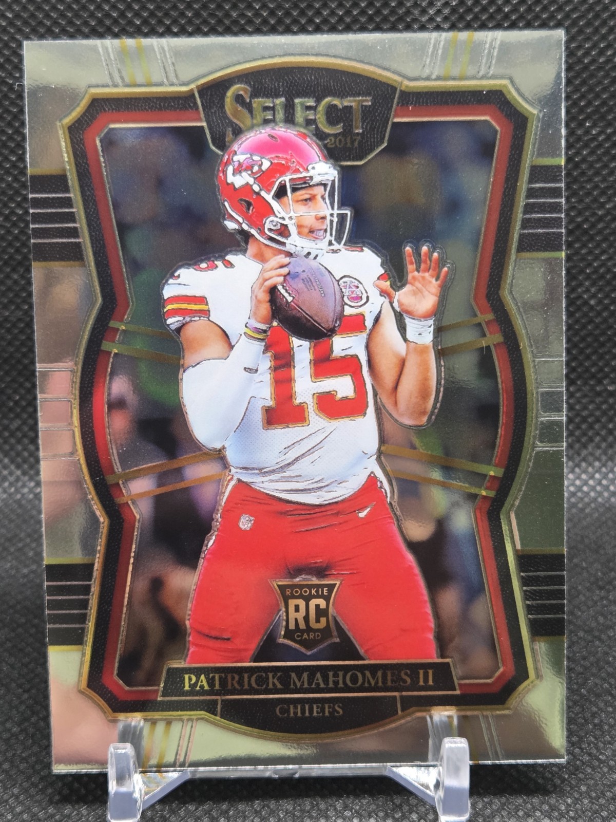 Patrick Mahomes II 2017 Panini Select #103 Rookie RC Premier