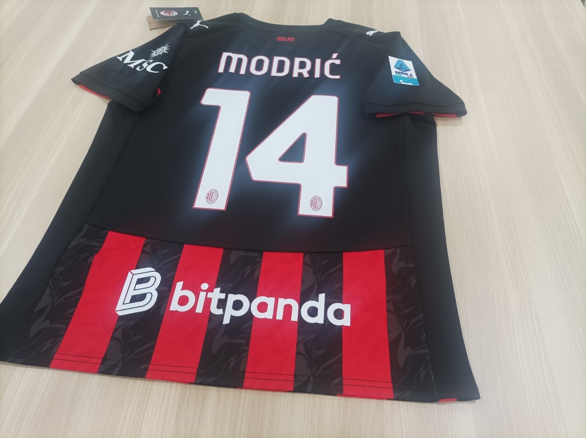Puma AC Milan Home 25/26 Modric #14 Jersey (US L Size) - 779962-01