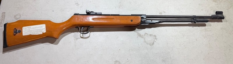 Vintage Chinese Model B3 Under Lever Hi Powered Air Rifle