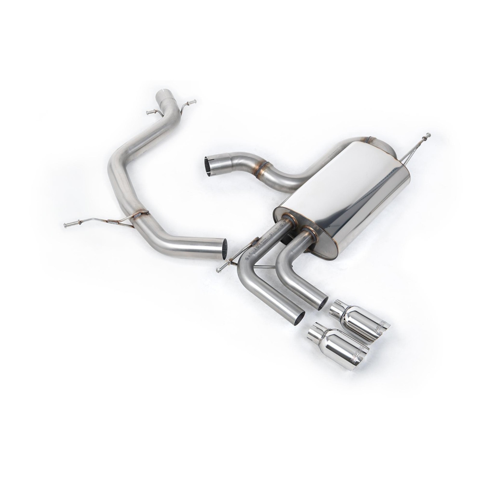 Milltek Non-Res 2.75'' Exhaust System For MK5 VW Golf GTI (SSXVW157)