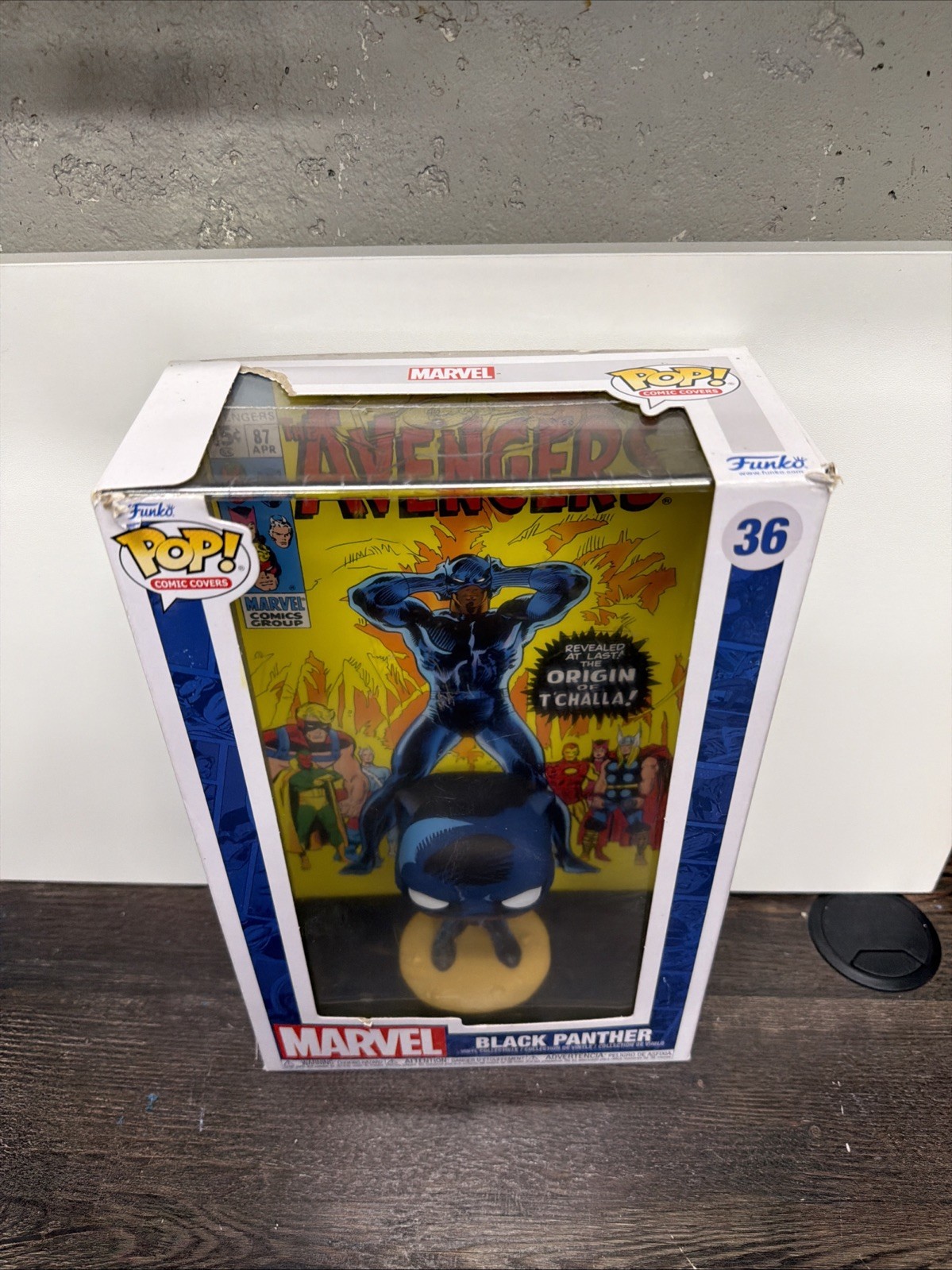 Funko Pop! Comic Book Cover with Case: Marvel - Black Panther - Target... thumbnail 5