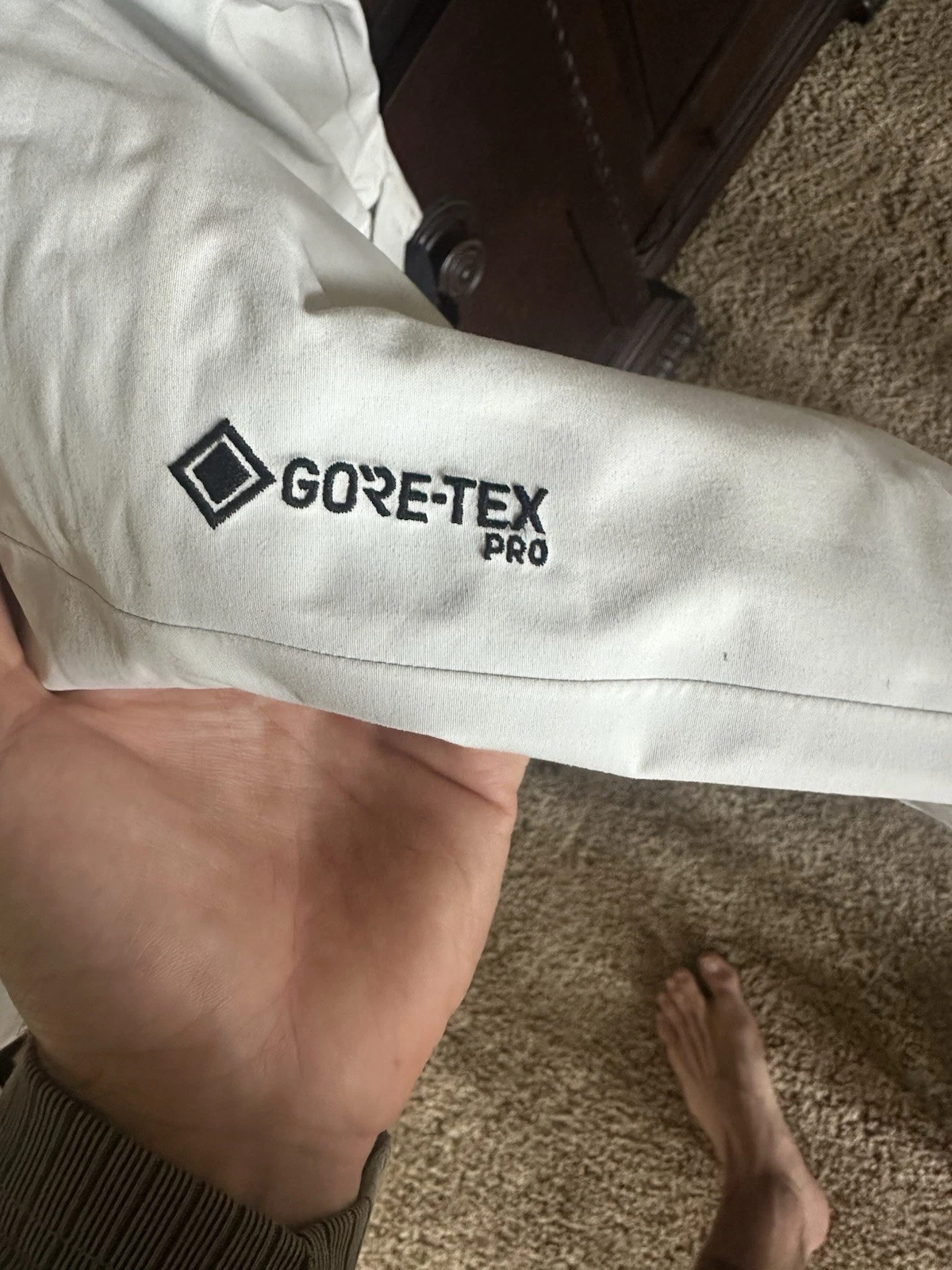Norrøna Men’s L Gore-Tex Pro Shell Jacket White image 6