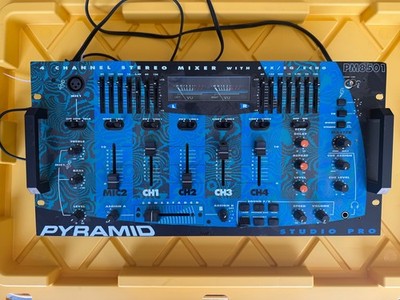 PYRAMID Studio Pro PM-8501 Stereo Sound Mixer - Tested and Working! 