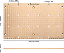 CNC MDF GRID Spoilboard for 3018 CNC Router Machine, Compatible with 3018-PRO...