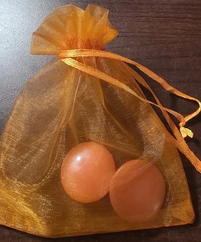 Vintage Bakelite Orange Button Clip On Earrings 1960s Jewelry With Gift Bag