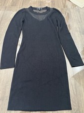 Lu nyc bodycon Black mesh long sleeve dress #goth #grunge