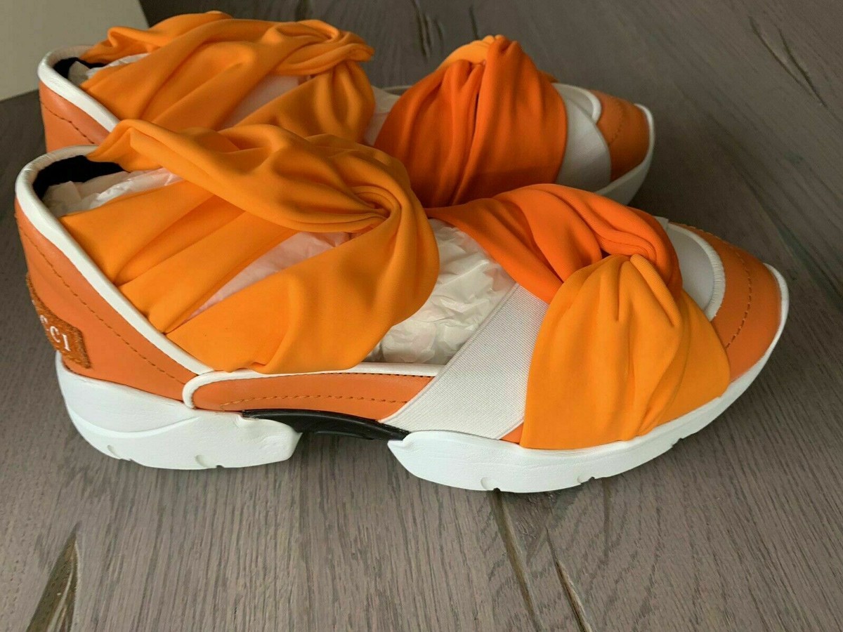 Emilio Pucci City Up Ruffle Trainers Shoes Slip-On Sneakers