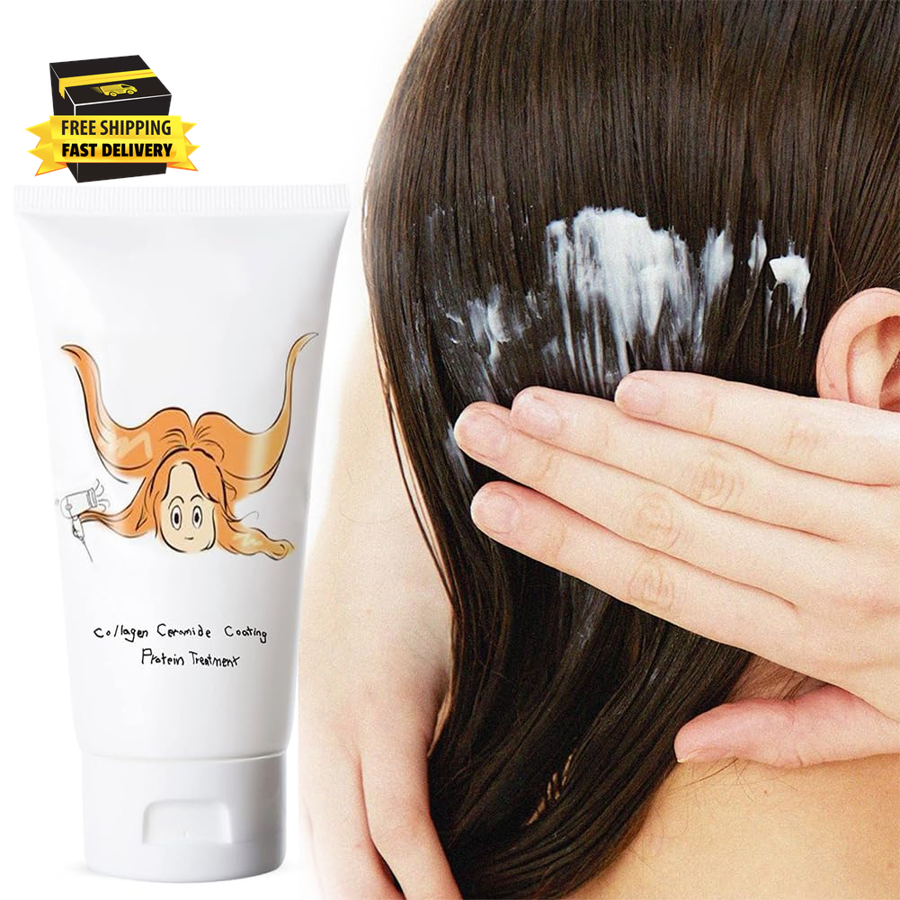 Hair Mask for Damaged Hair-Collagen Coating Hair Protein Treatment, Deep Repair-image