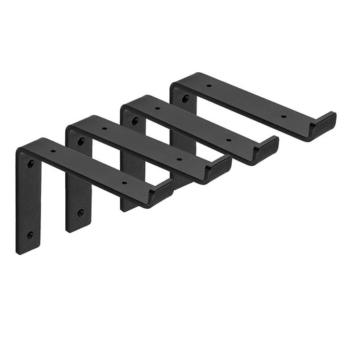 Floating Wall Shelf Brackets Heavy Duty Rustic Industrial DIY Wall Shelves AU - Picture 11 of 15