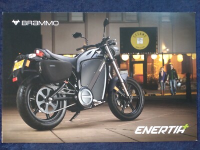 Brammo Enertia Prospekt Blatt