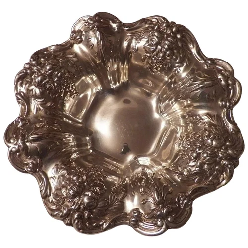 REED & BARTON FRANCIS 1ST STERLING SILVER FOOTED BOWL
