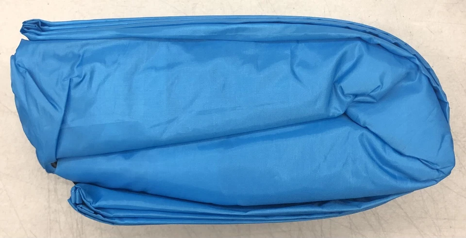 Cojín de asiento inflable para sofá exterior azul Foto 2 de 2