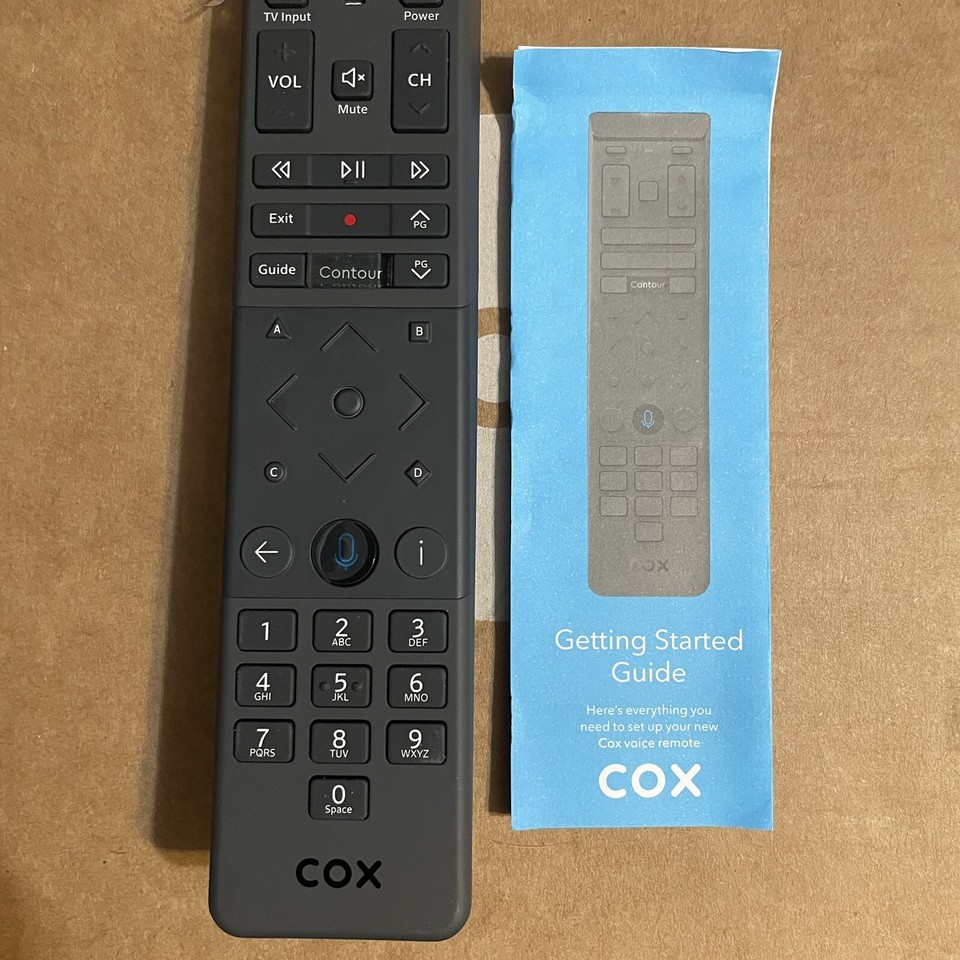 Cox Contour Voice Remote Control XR15 Backlight New Setup Guide | eBay