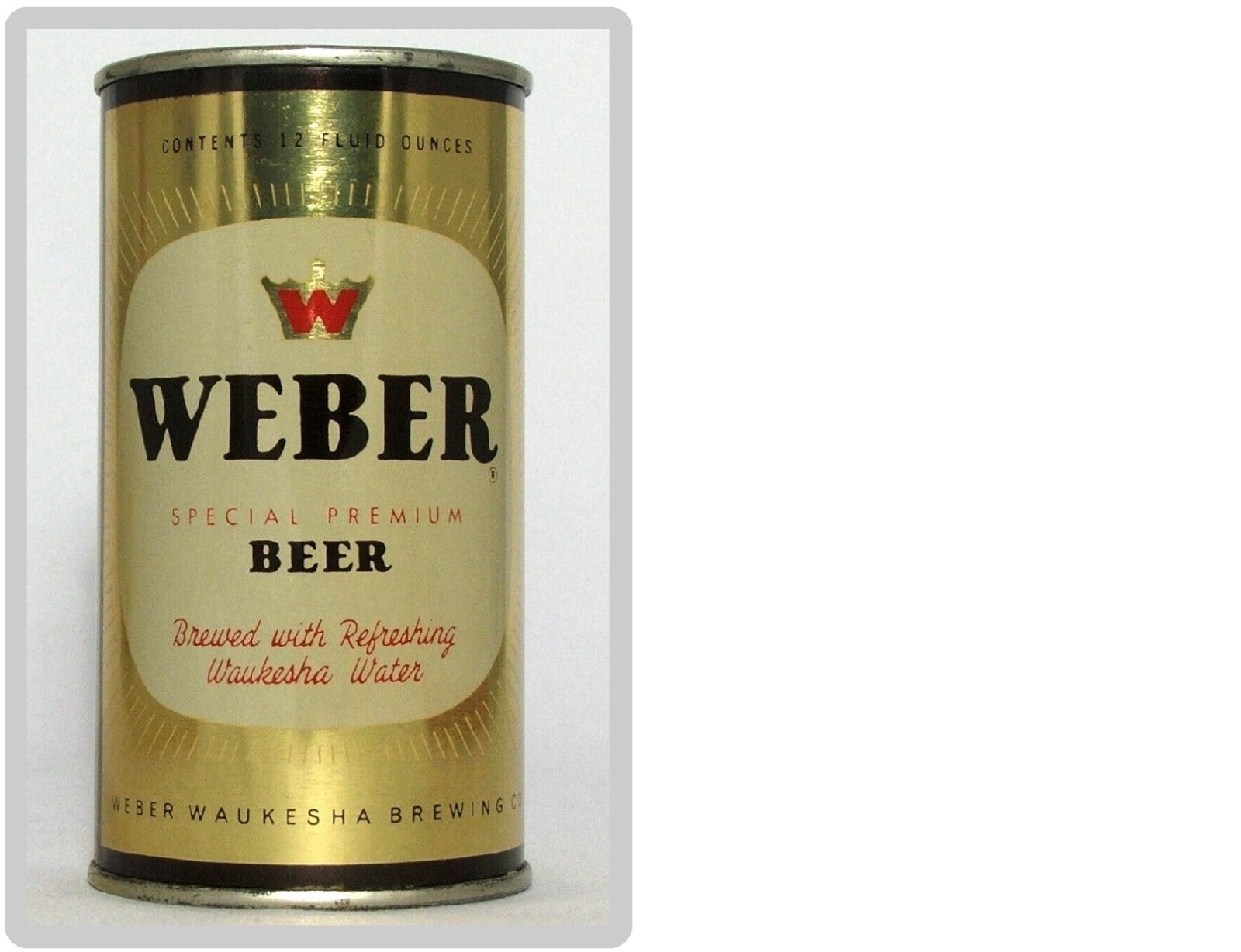 Vintage er Flat Top Beer Can Waukesha WI Fridge eBay