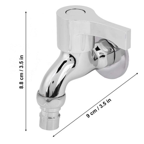 G1/2" Laundry Bathroom Washing Machine Wall Mounted Water Faucet Single