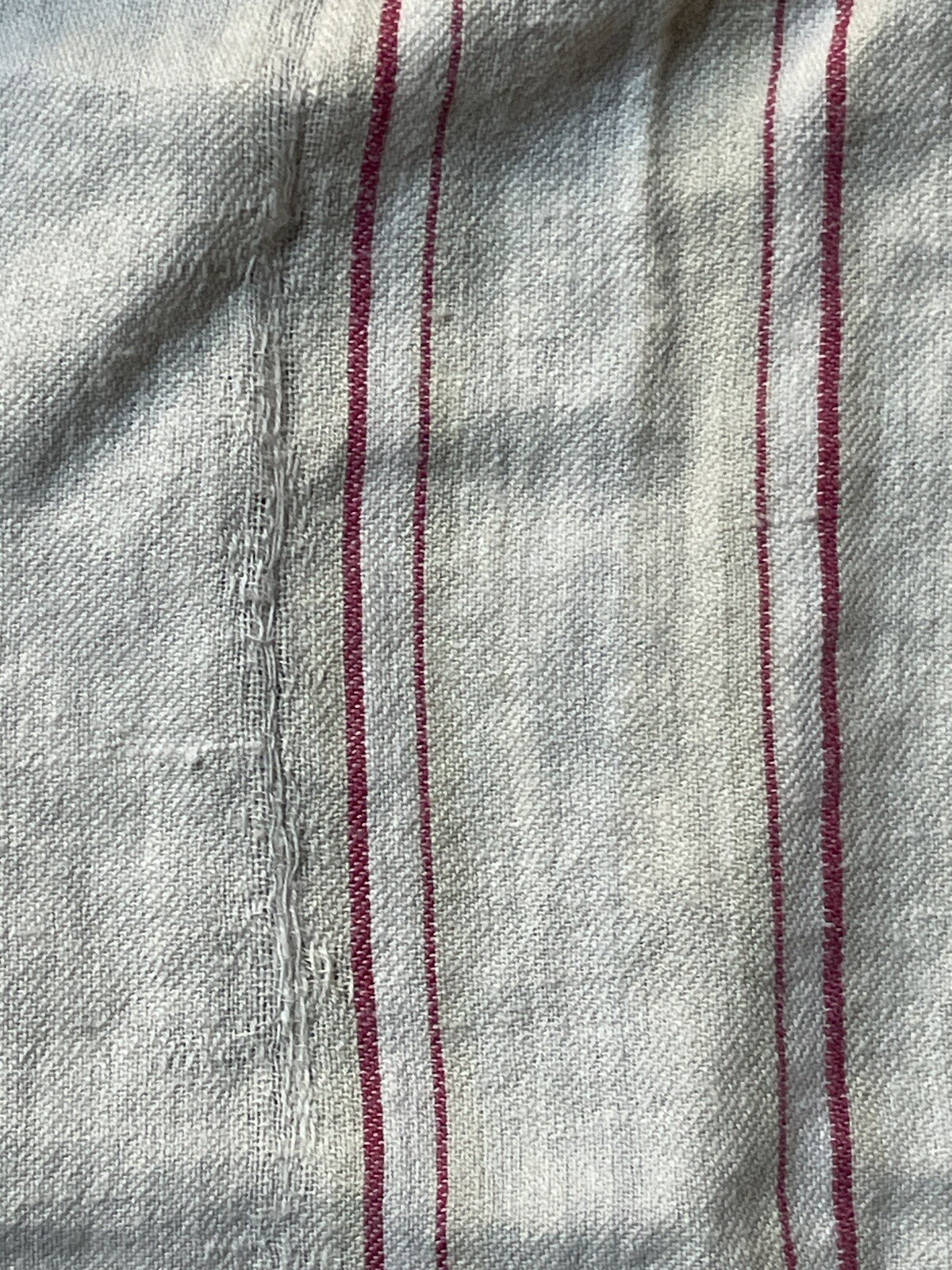 RARE! RALPH LAUREN *JULIA Cream QUEEN BED SKIRT STRIPE Goes W/Charlotte