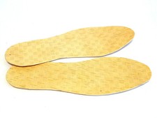 Wooden Birch Bark Insoles Shoes Insoles Natural Eco Organic Product Handmade
