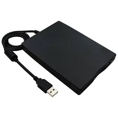 3.5'' USB External Floppy Disk Drive 1.44Mb for PC Laptop Data Storage R9A8