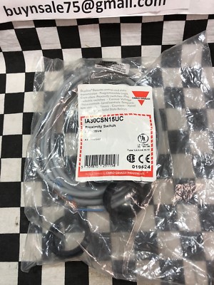 Carlo Gavazzi Proximity Switch Inductive 8.2V, IA30CSN15UC, SHIPSAMEDAY#1641D2