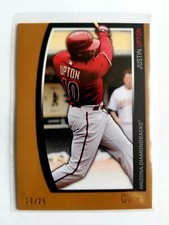 2009 TOPPS UNIQUE GOLD JUSTIN UPTON RC!! 10/25!! 1/1?? JERSEY NUMBER!!