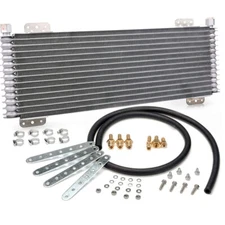 Transmission Oil Cooler & Line SET For Tru Cool LPD47391 GVW Max 40,000 40K
