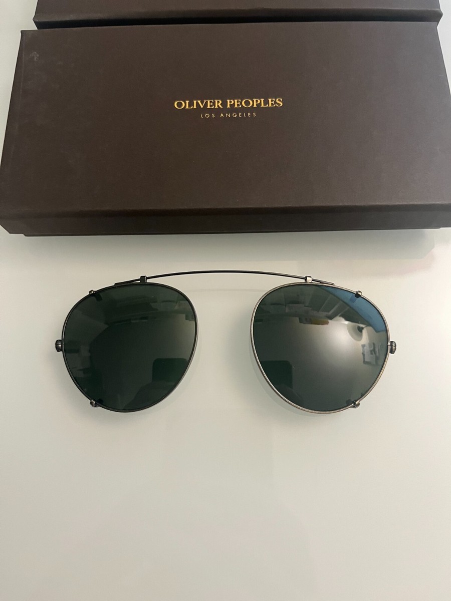 OLIVER PEOPLES MP-2 CLIP-ON Green MSRP$155 DEPP's Fav frames not