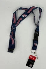 CLEVELAND GUARDIANS MLB 22" BREAKAWAY BLUE LANYARD W/ QUICK RELEASE FREE SHIP